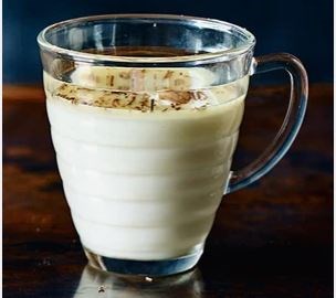 Coconut hot chocolate