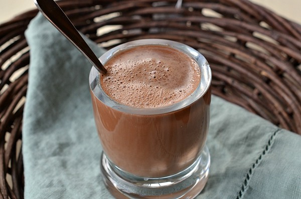 Coconut hot chocolate
