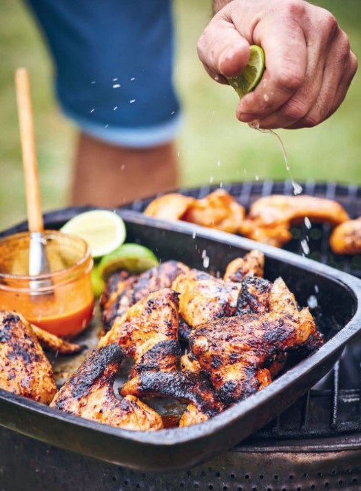 Coconut hot wings
