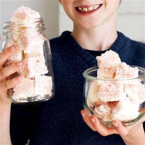 Coconut ice
