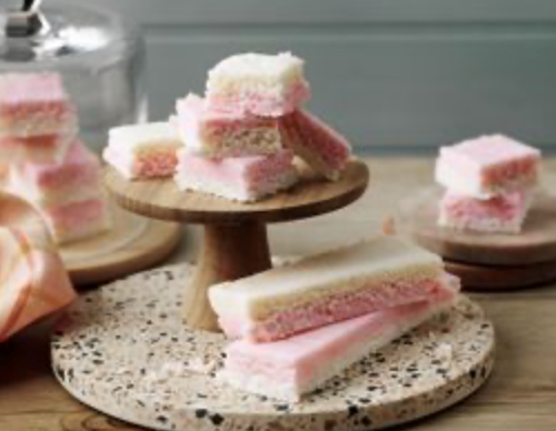 Coconut ice bites