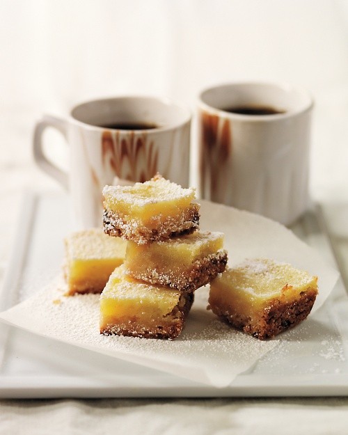Coconut-Key lime squares