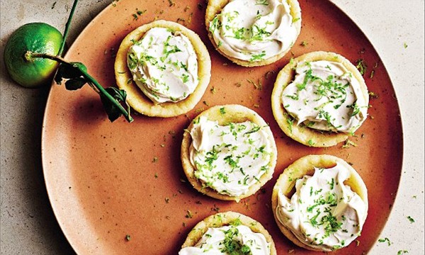 Coconut Key lime tarts
