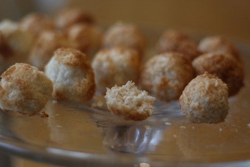 Coconut kisses (Baci di cocco)