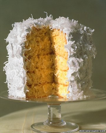 Coconut layer cake