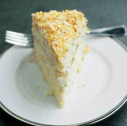 Coconut layer cake