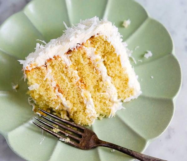 Coconut layer cake