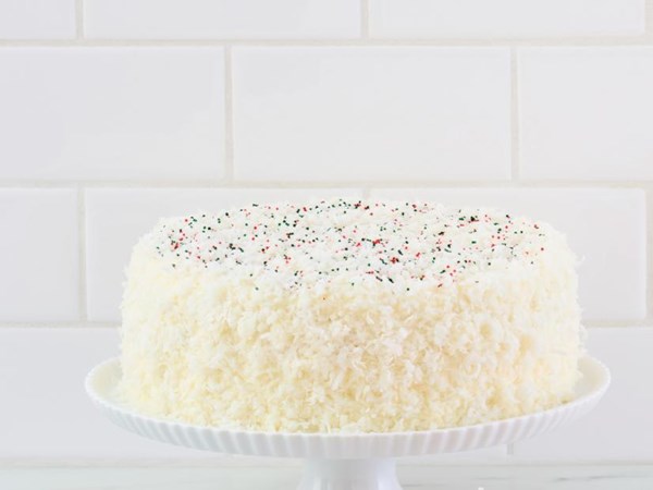 Coconut layer cake 