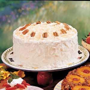 Coconut layer cake
