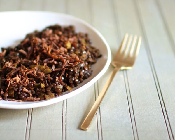 Coconut lentils