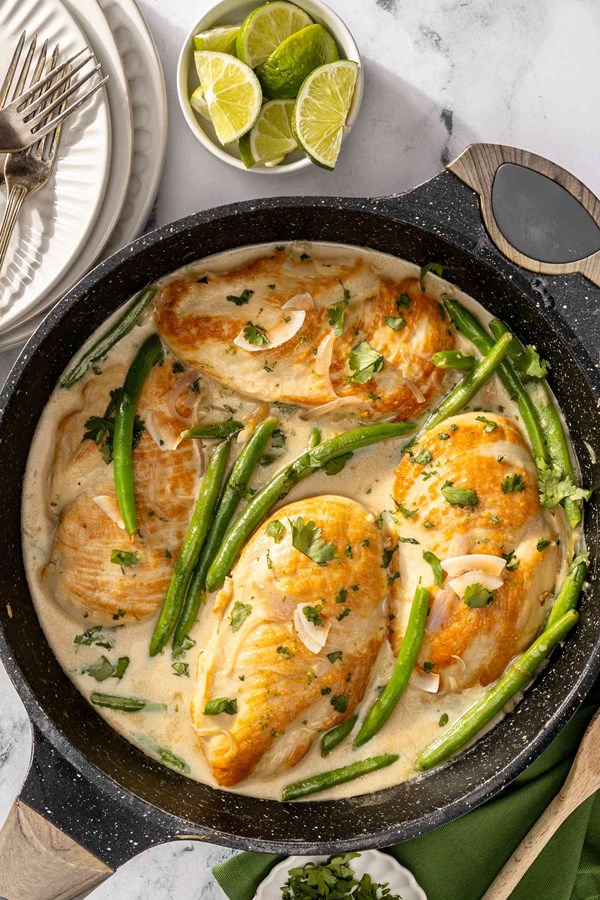 Coconut lime chicken 