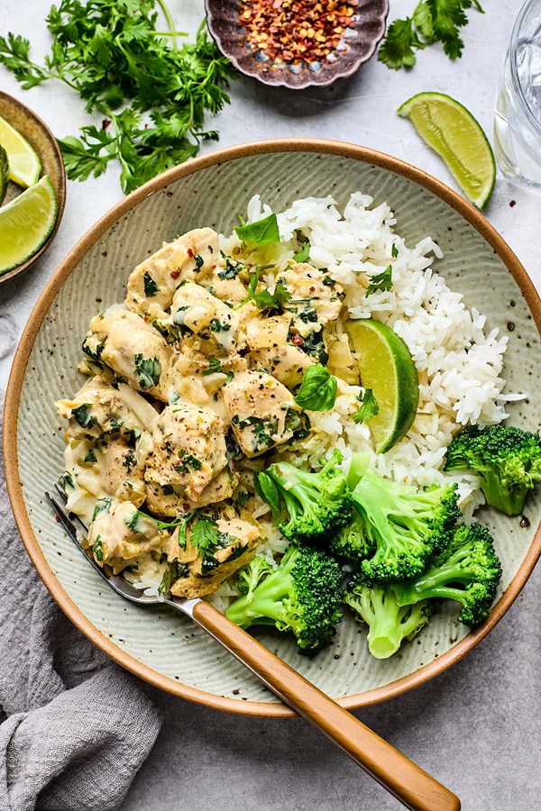 Coconut lime chicken