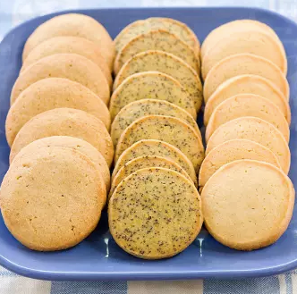 Coconut-lime cookies