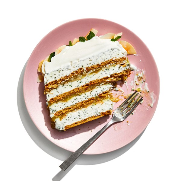 Coconut-lime icebox cake