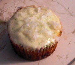 Coconut lime icing