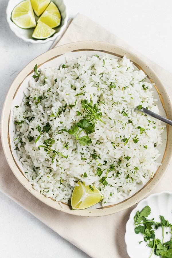 Coconut lime rice