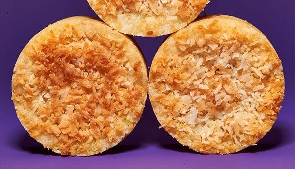 Coconut-lime sablés