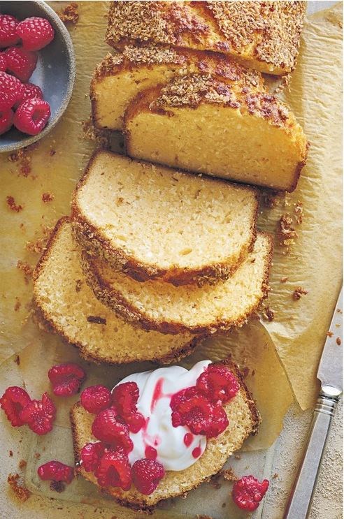 Coconut loaf cake