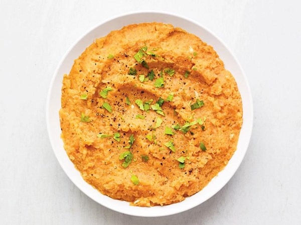 Coconut mashed rutabaga