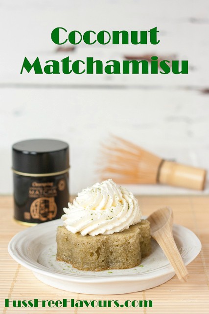 Coconut matchamisu