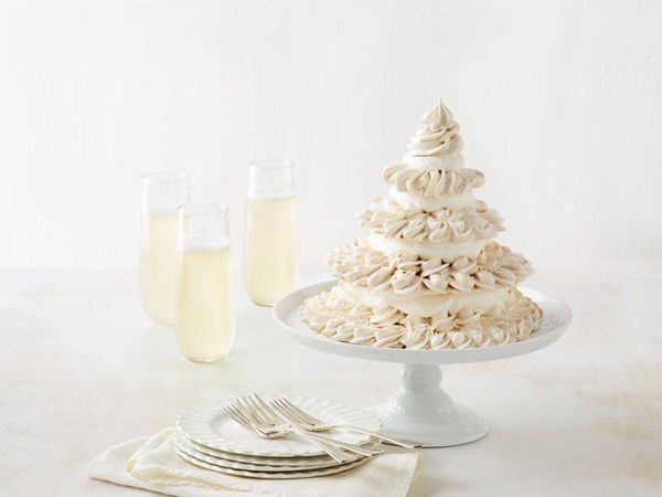 Coconut meringue tree