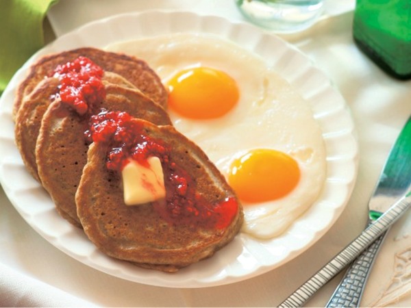 Coconut milk flapjacks (Bake the Book)