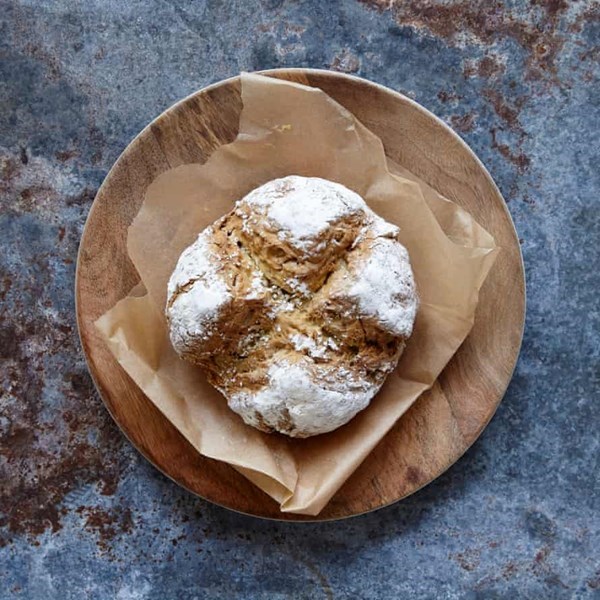 Coconut milk soda bread