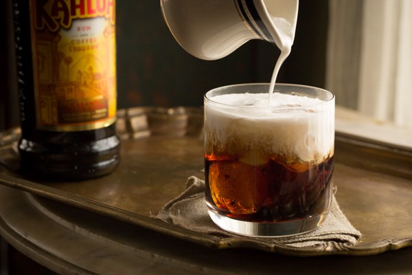 Coconut milk white Russian