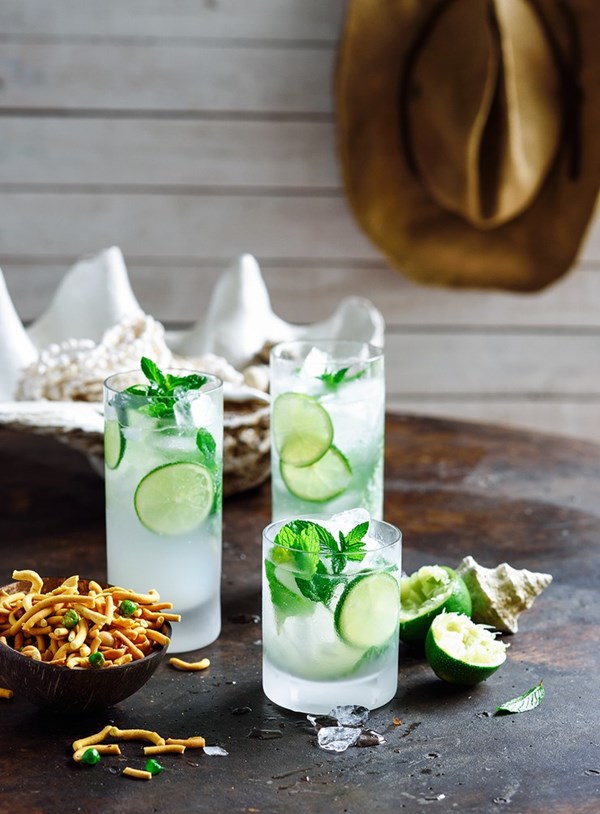 Coconut mojitos