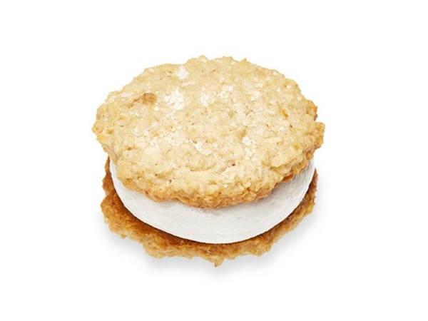 Coconut-oatmeal cookie pies
