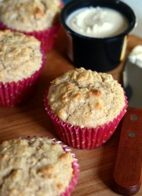 Coconut oatmeal muffins