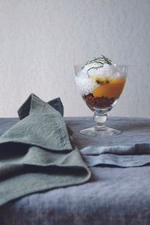 Coconut, passionfruit, ginger and mint