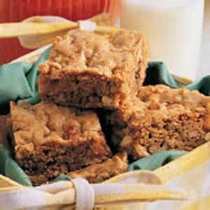 Coconut pecan blondies