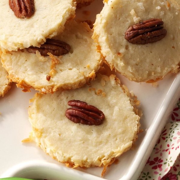 Coconut pecan cookies