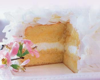 Coconut pineapple cake