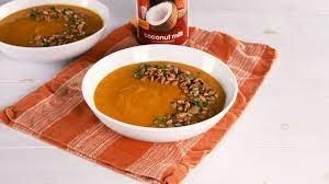 Coconut pumpkin soup