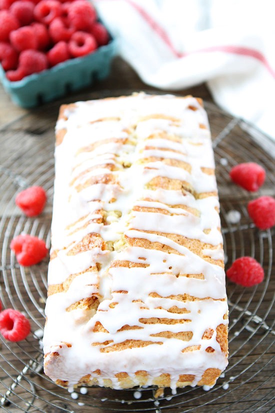 Coconut raspberry bread