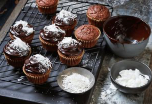 Coconut rough muffins