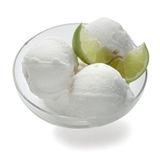 Coconut sorbet