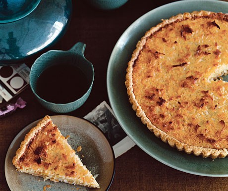 Coconut tart