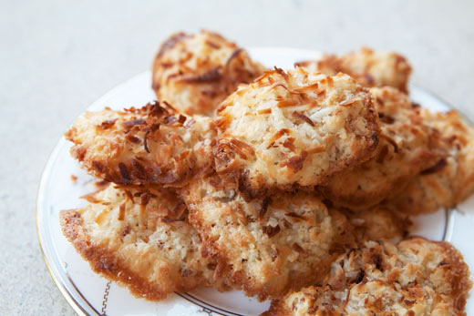 Coconut tuiles