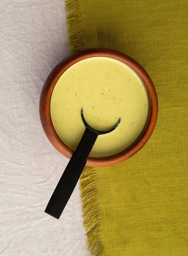 Coconut, turmeric and lime dressing