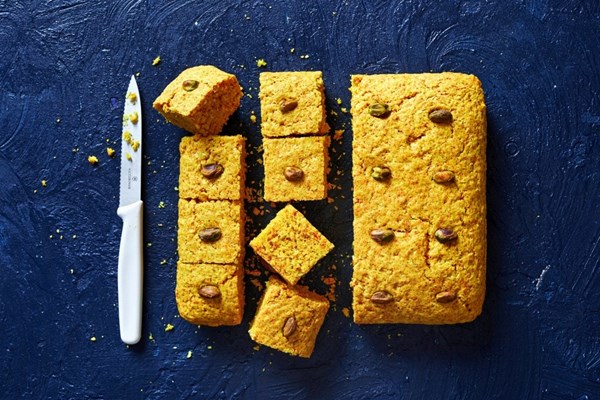 Coconut turmeric sweet bread
