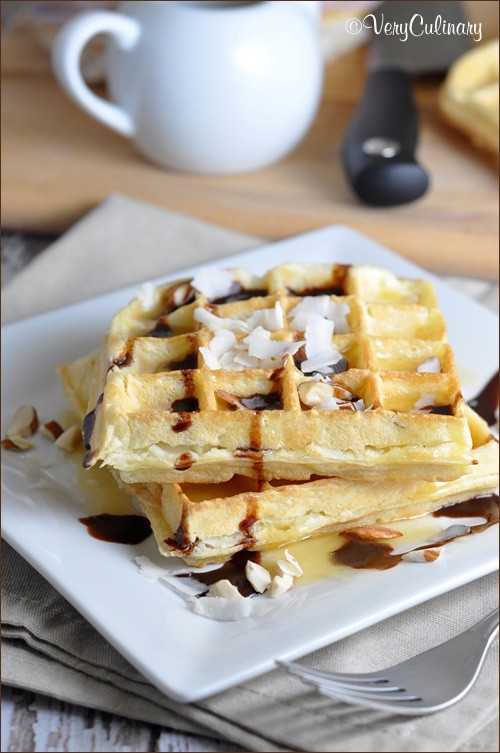 Coconut waffles