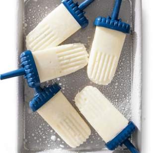 Coconut yogurt pops