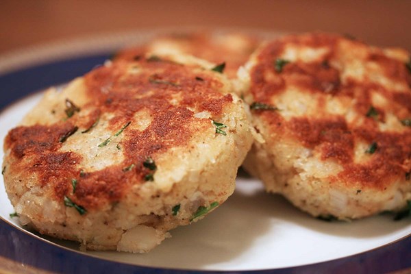 Cod fish cakes