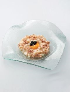 Cod tripe carbonara