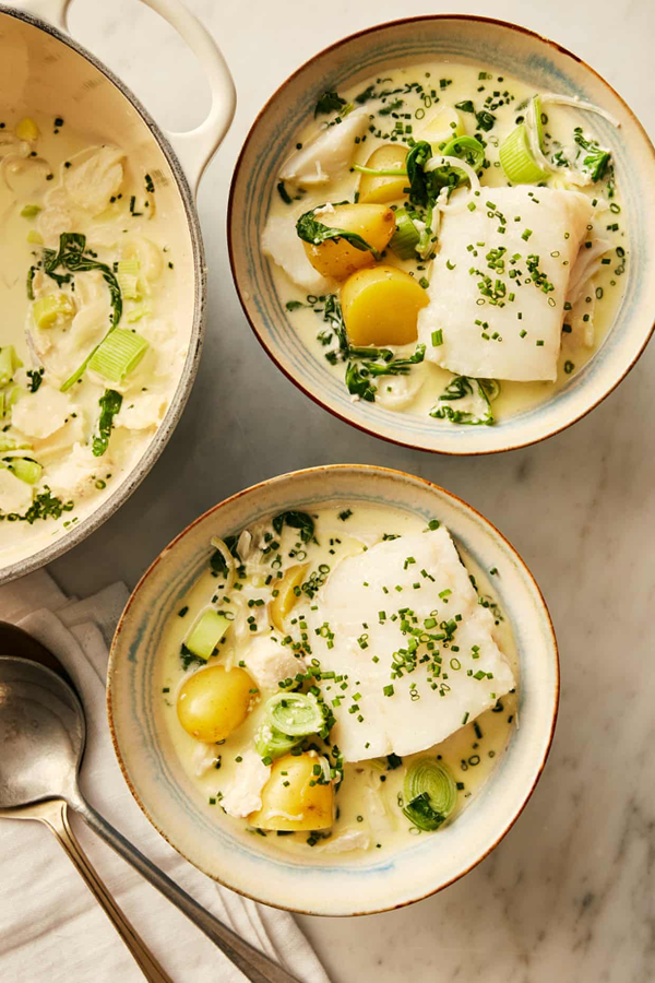 Cod with cullen skink