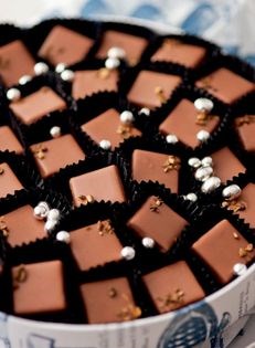 Coffee & lemon truffles
