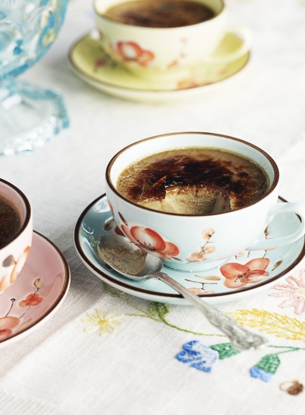 Coffee and brown sugar brûlées